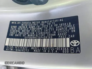 2016 Toyota Corolla L z VIN 5YFBURHE5GP408169, wystawiony jako IAAI lot #42544422 z przebiegiem 63 206 mil mil oraz . Historia ofert i sprzedaży dostępna na DreamBid. Obrazek 9.