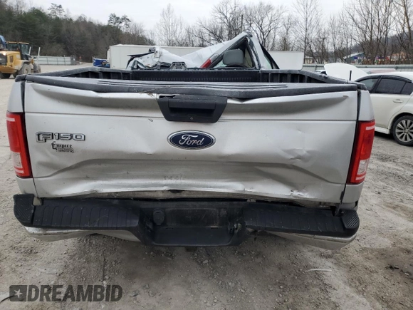 2017 Ford F-150 XL with VIN 1FTMF1EF9HKD68115, listed as a Copart auction lot 42555835 with Not provided miles and Salvage title. Bid and sale history available at DreamBid. Image 6.