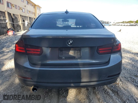 2015 BMW 3 Series 320i xDrive with VIN WBA3C3G53FNT53428, listed as a Copart auction lot 54406035 with 105,719 mi miles and Salvage Title. Bid and sale history available at carsss.com. Image 6.