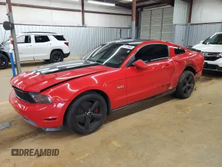 2011 Ford Mustang GT with VIN 1ZVBP8CF7B5138267, listed as a Copart auction lot 52179405 with 145,330 mi miles and Salvage title. Bid and sale history available at DreamBid. Image 1.