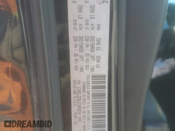 2018 Dodge Durango GT with VIN 1C4RDJDG8JC205610, listed as a Copart auction lot 42683025 with Not Provided miles and Salvage Title. Bid and sale history available at DreamBid. Image 15.