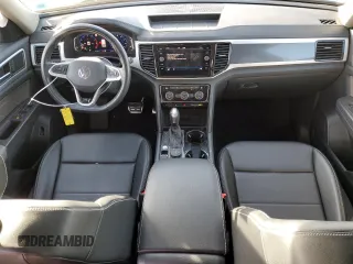 2021 Volkswagen Atlas SEL R-Line with VIN 1V2SR2CA2MC571328, listed as a Copart auction lot 43605135 with 44,290 mi miles and Salvage title. Bid and sale history available at DreamBid. Image 8.