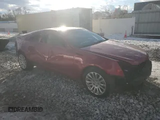 2013 Cadillac CTS Coupe Performance with VIN 1G6DL1E36D0111131, listed as a Copart auction lot 42218675 with 163,949 mi miles and Salvage Title. Bid and sale history available at carsss.com. Image 4.
