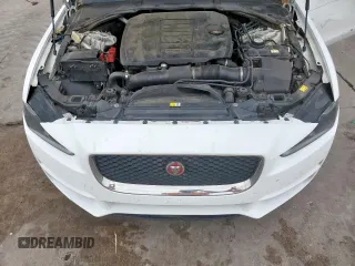 2018 Jaguar XE 25t with VIN SAJAR4FX4JCP31280, listed as a Copart auction lot 50580375 with 125,060 mi miles and Salvage Title. Bid and sale history available at DreamBid. Image 12.
