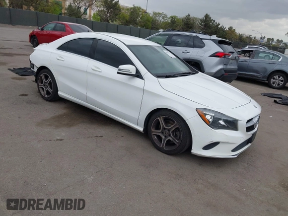 2018 Mercedes-Benz CLA 250 with VIN WDDSJ4EB3JN680333, listed as a IAAI auction lot 42041162 with 131,388 mi miles and . Bid and sale history available at DreamBid. Image 1.