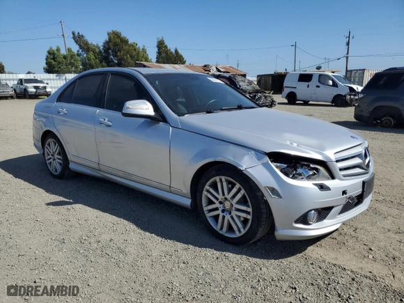 2008 Mercedes-Benz C-Class 3.0L Sport with VIN WDDGF54X58F069444, listed as a Copart auction lot 53897125 with 181,089 mi miles and Salvage Title. Bid and sale history available at carsss.com. Image 4.