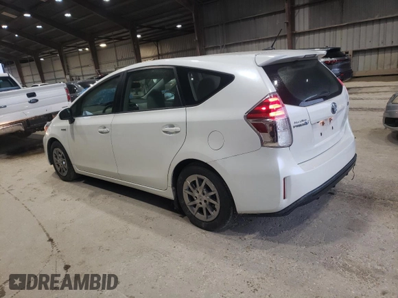 2017 Toyota Prius Two with VIN JTDZN3EU7HJ058991, listed as a Copart auction lot 55172865 with 90,989 mi miles and Salvage Title. Bid and sale history available at DreamBid. Image 2.