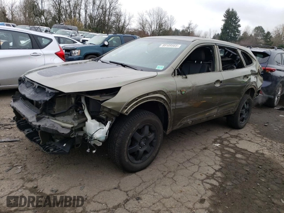 2022 Subaru Outback Wilderness with VIN 4S4BTGUD4N3148742, listed as a Copart auction lot 89109565 with 41,938 mi miles and Salvage Title. Bid and sale history available at DreamBid. Image 1.