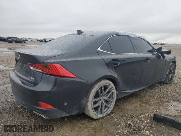 2020 Lexus IS 300 F Sport with VIN JTHGA1D21L5101194, listed as a Copart auction lot 42705555 with 68,989 mi miles and Salvage title. Bid and sale history available at DreamBid. Image 3.