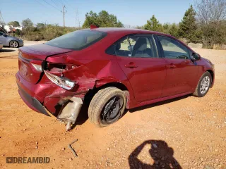 2022 Toyota Corolla LE with VIN JTDEPMAE3NJ227798, listed as a Copart auction lot 50903405 with 61,707 mi miles and Salvage Title. Bid and sale history available at carsss.com. Image 3.