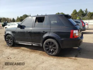 2008 Land Rover Range Rover Sport SC with VIN SALSH23488A185862, listed as a Copart auction lot 54445615 with 147,187 mi miles and Salvage title. Bid and sale history available at DreamBid. Image 2.