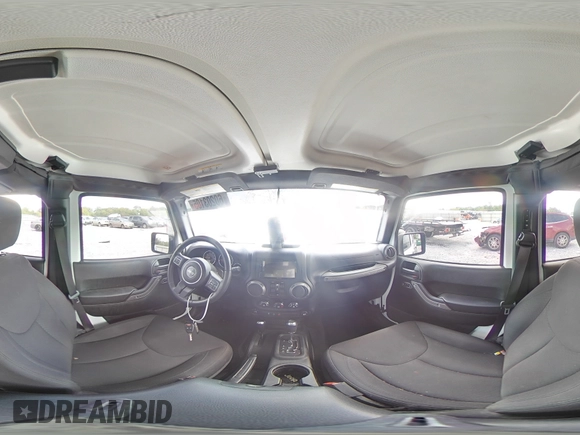 2018 Jeep Wrangler Unlimited Sport S with VIN 1C4HJWDG7JL925191, listed as a Copart auction lot 60203105 with Not provided miles and Salvage title. Bid and sale history available at DreamBid. Image 14.