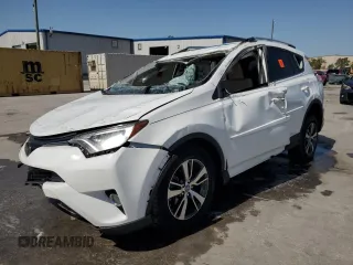 2018 Toyota RAV4 XLE with VIN JTMWFREV8JD122407, listed as a Copart auction lot 57036425 with 57,787 mi miles and Non repairable. Bid and sale history available at DreamBid. Image 1.