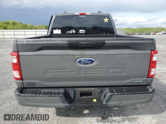 2021 Ford F-150 XL с VIN 1FTEW1CP7MFC76259, выставлен на аукционе Copart как лот 52684345 с пробегом 35 108 миль миль и Списание • Salvage title. История ставок и продаж доступна на DreamBid. Изображение 6.