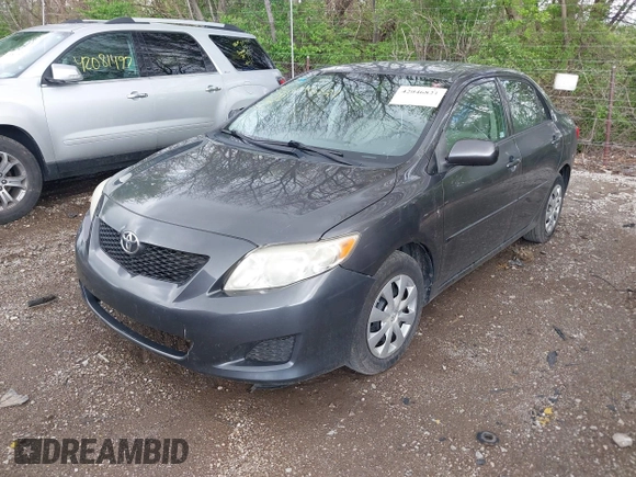 2009 Toyota Corolla with VIN JTDBL40E799040751, listed as a IAAI auction lot 42046821 with 199,634 mi miles. Bid and sale history available at carsss.com. Image 2.