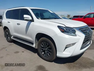 2021 Lexus GX with VIN JTJAM7BX2M5272499, listed as a IAAI auction lot 42014680 with 90,550 mi miles. Bid and sale history available at carsss.com. Image 1.
