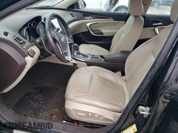 2011 Buick Regal CXL RL1 with VIN 2G4GN5EC8B9174743, listed as a Copart auction lot 82770354 with 131,038 mi miles and Salvage Title. Bid and sale history available at DreamBid. Image 7.