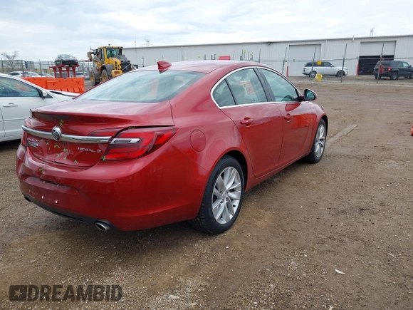 2015 Buick Regal Premium I with VIN 2G4GN5EX3F9188249, listed as a IAAI auction lot 42109855 with 123,124 mi miles and . Bid and sale history available at DreamBid. Image 4.