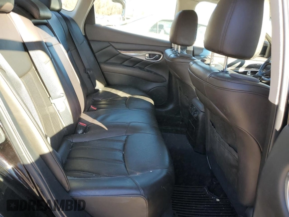 2011 Infiniti M37 with VIN JN1BY1AR8BM373693, listed as a Copart auction lot 80123764 with 92,075 mi miles and Salvage Title. Bid and sale history available at carsss.com. Image 10.