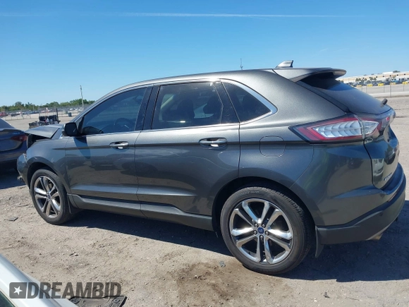 2016 Ford Edge Titanium with VIN 2FMPK3K9XGBB57187, listed as a IAAI auction lot 41850643 with 77,540 mi miles. Bid and sale history available at carsss.com. Image 14.
