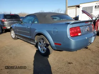 2007 Ford Mustang Deluxe with VIN 1ZVFT84N175298106, listed as a Copart auction lot 48484625 with 174,184 mi miles and Salvage Title. Bid and sale history available at carsss.com. Image 2.
