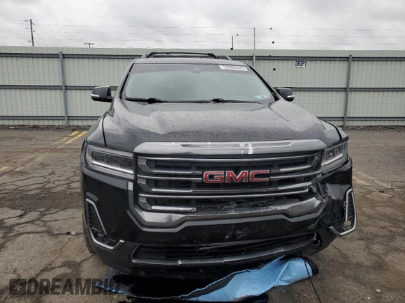 2021 GMC Acadia AT4 with VIN 1GKKNLLS5MZ168635, listed as a Copart auction lot 55988445 with 106,777 mi miles and Salvage title. Bid and sale history available at DreamBid. Image 5.