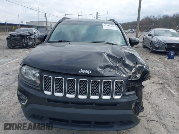 2017 Jeep Compass High Altitude with VIN 1C4NJDEB0HD192822, listed as a IAAI auction lot 41718475 with 97,716 mi miles. Bid and sale history available at carsss.com. Image 12.