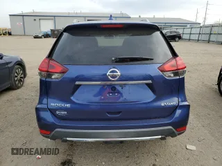 2017 Nissan Rogue SV with VIN KNMAT2MV5HP584962, listed as a Copart auction lot 54018135 with 161,143 mi miles and Clean Title. Bid and sale history available at carsss.com. Image 6.