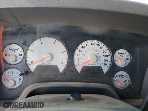 2007 Dodge Ram 2500 SLT with VIN 3D7KS28A17G796037, listed as a Copart auction lot 42055675 with 0 mi miles and Salvage Title. Bid and sale history available at carsss.com. Image 9.