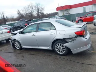 2009 Toyota Corolla with VIN 2T1BU40E69C110005, listed as a IAAI auction lot 41670634 with 191,866 mi miles. Bid and sale history available at carsss.com. Image 14.