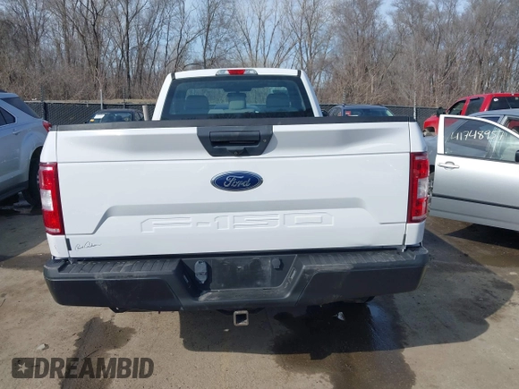 2018 Ford F-150 XL with VIN 1FTMF1CB0JKC51979, listed as a IAAI auction lot 41771071 with 24,214 mi miles. Bid and sale history available at carsss.com. Image 17.