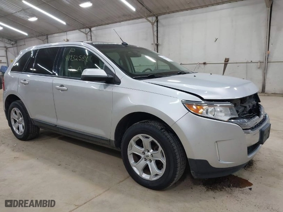 2012 Ford Edge SEL with VIN 2FMDK4JC5CBA02496, listed as a IAAI auction lot 41932589 with 167,632 mi miles. Bid and sale history available at carsss.com. Image 1.