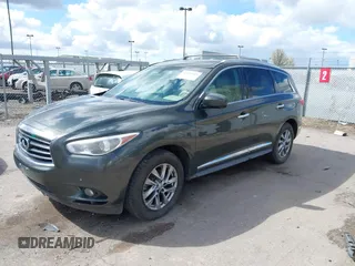 2013 Infiniti JX35 z VIN 5N1AL0MM0DC302090, wystawiony jako IAAI lot #41945285 z przebiegiem 198 767 mil mil oraz . Historia ofert i sprzedaży dostępna na DreamBid. Obrazek 17.