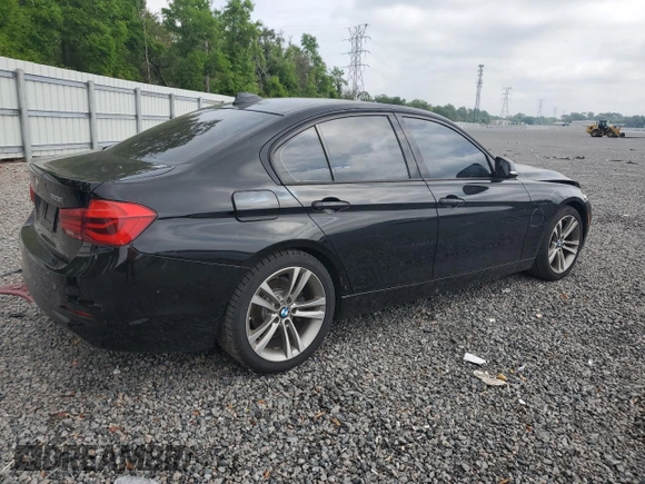 2016 BMW 3 Series 328i with VIN WBA8E9C54GK643575, listed as a Copart auction lot 50355285 with 161,847 mi miles and Salvage Title. Bid and sale history available at DreamBid. Image 3.