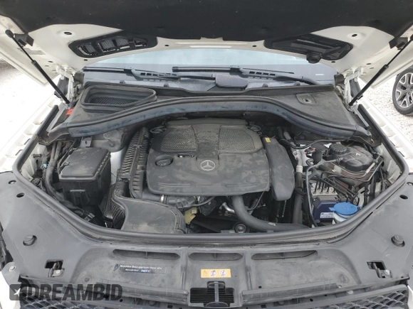 2017 Mercedes-Benz GLE 350 with VIN 4JGDA5JB2HA923657, listed as a Copart auction lot 46997685 with 121,202 mi miles and Salvage title. Bid and sale history available at DreamBid. Image 12.