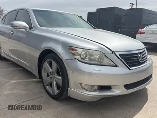 2010 Lexus LS 460 with VIN JTHBL5EF2A5093035, listed as a Copart auction lot 49118465 with 220,213 mi miles and Clean Title. Bid and sale history available at carsss.com. Image 1.