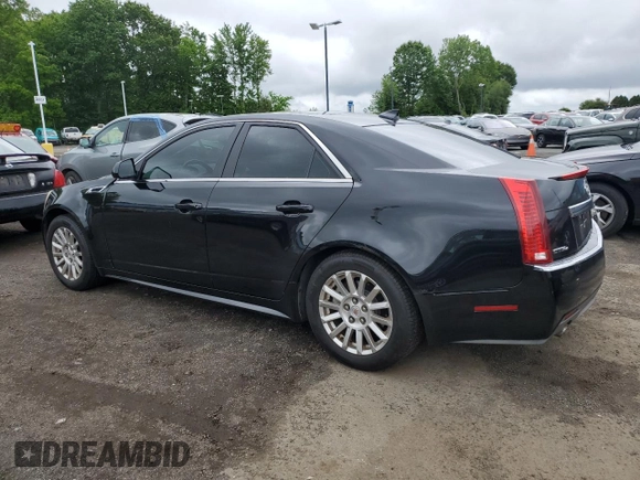 2012 Cadillac CTS Luxury with VIN 1G6DG5E54C0158220, listed as a Copart auction lot 58929735 with 107,667 mi miles and Salvage title. Bid and sale history available at DreamBid. Image 2.