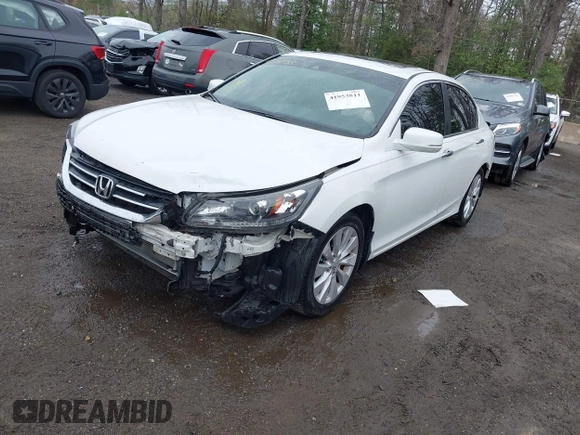 2015 Honda Accord EX-L z VIN 1HGCR2F84FA028254, wystawiony jako IAAI lot #41953811 z przebiegiem 140 902 mil mil oraz . Historia ofert i sprzedaży dostępna na DreamBid. Obrazek 2.