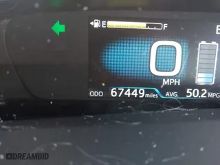 2016 Toyota Prius Four with VIN JTDKARFU1G3009156, listed as a IAAI auction lot 40906451 with 67,449 mi miles. Bid and sale history available at carsss.com. Image 15.