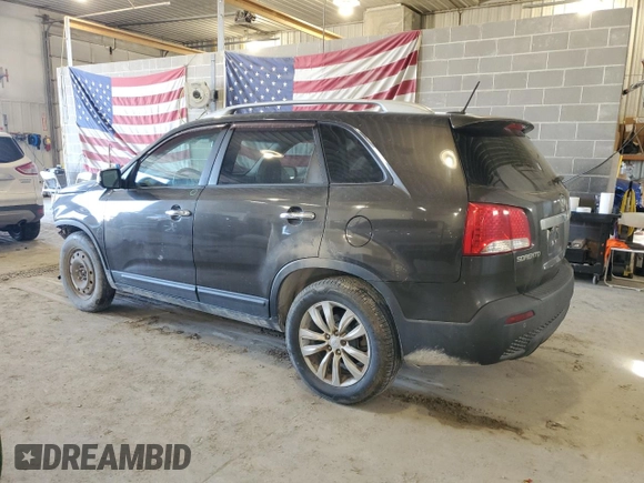 2011 Kia Sorento EX with VIN 5XYKU4A2XBG131972, listed as a Copart auction lot 48138315 with 258,248 mi miles and Salvage Title. Bid and sale history available at carsss.com. Image 2.