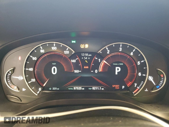 2018 BMW X3 xDrive30i with VIN 5UXTR9C53JLD62050, listed as a Copart auction lot 48326875 with 97,525 mi miles and Salvage Title. Bid and sale history available at carsss.com. Image 9.