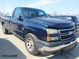 2006 Chevrolet Silverado 1500 Work Truck with VIN 1GCEC14X46Z129521, listed as a IAAI auction lot 41779548 with 78,436 mi miles. Bid and sale history available at carsss.com. Image 1.