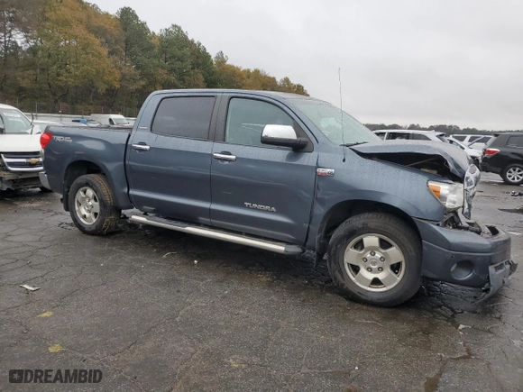 2008 Toyota Tundra 2WD Truck LTD with VIN 5TFEV58138X046040, listed as a Copart auction lot 83821554 with NaN miles and Salvage Title. Bid and sale history available at carsss.com. Image 4.