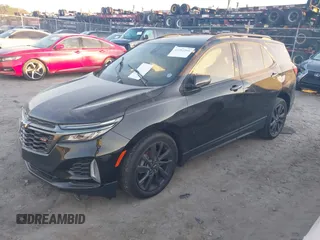 2023 Chevrolet Equinox RS with VIN 3GNAXMEG5PL144872, listed as a IAAI auction lot 41282266 with 48,323 mi miles. Bid and sale history available at carsss.com. Image 2.