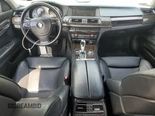 2011 BMW 7 Series 740Li with VIN WBAKB4C57BC574689, listed as a Copart auction lot 54701195 with 135,878 mi miles and Clean Title. Bid and sale history available at carsss.com. Image 8.