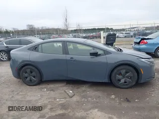 2023 Toyota Prius LE with VIN JTDACAAUXP3000714, listed as a IAAI auction lot 41486696 with 39,634 mi miles. Bid and sale history available at carsss.com. Image 13.