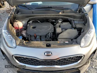 2021 Kia Sportage LX with VIN KNDPM3AC8M7944557, listed as a Copart auction lot 46100035 with 76,924 mi miles and Salvage Title. Bid and sale history available at carsss.com. Image 11.
