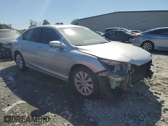 2014 Honda Accord Sedan EX-L with VIN 1HGCR2F87EA224221, listed as a Copart auction lot 52124395 with 114,481 mi miles and Salvage Title. Bid and sale history available at carsss.com. Image 4.