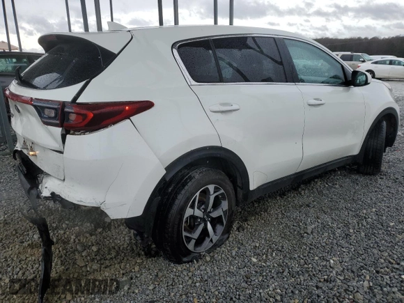 2020 Kia Sportage LX with VIN KNDPM3AC8L7835997, listed as a Copart auction lot 48535185 with 78,969 mi miles and Salvage Title. Bid and sale history available at carsss.com. Image 3.