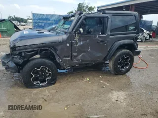 2021 Jeep Wrangler Sport S with VIN 1C4GJXAN0MW722960, listed as a Copart auction lot 66003504 with 49,888 mi miles and Non repairable. Bid and sale history available at DreamBid. Image 1.